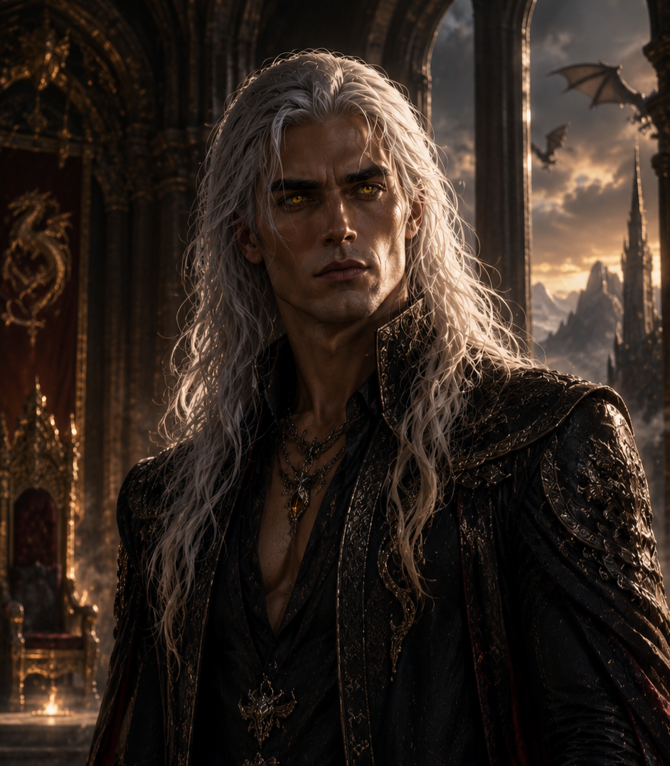 Aurelian Drakhar The White Dragon King &mdash; King Of The Dragon Dominion on TalkieMate