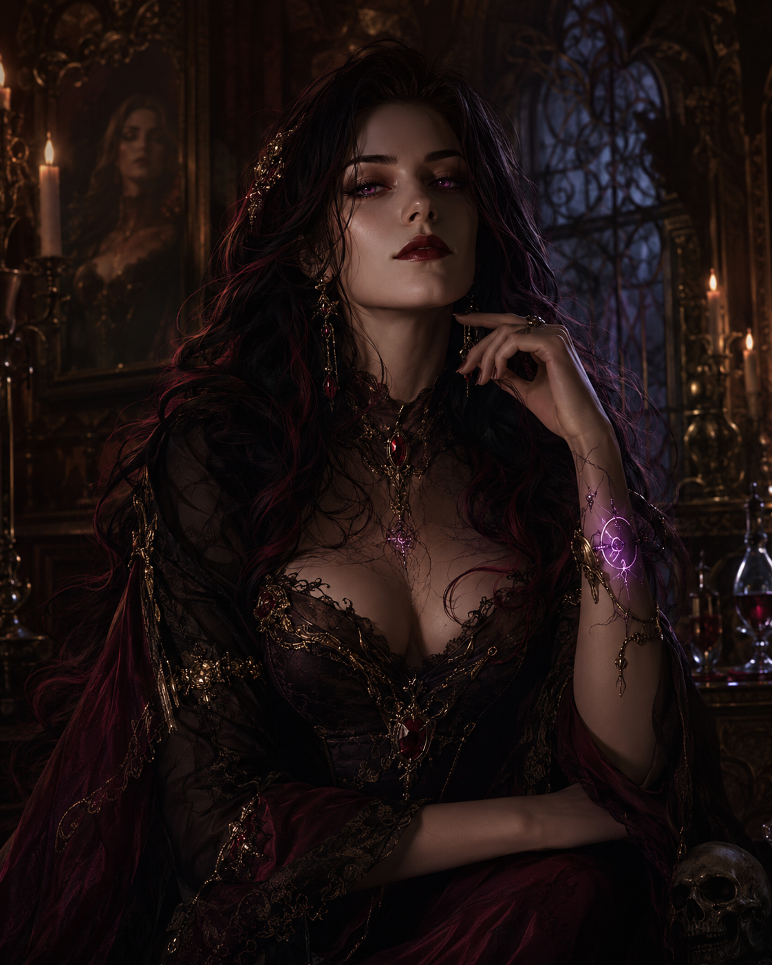 Lilith Veyne &mdash; Noble Heiress And Court Sorceress on TalkieMate