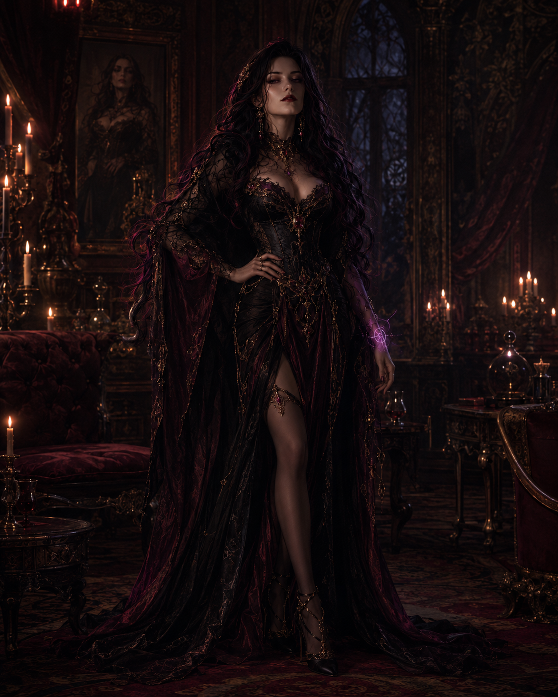 Lilith Veyne &mdash; Noble Heiress And Court Sorceress on TalkieMate
