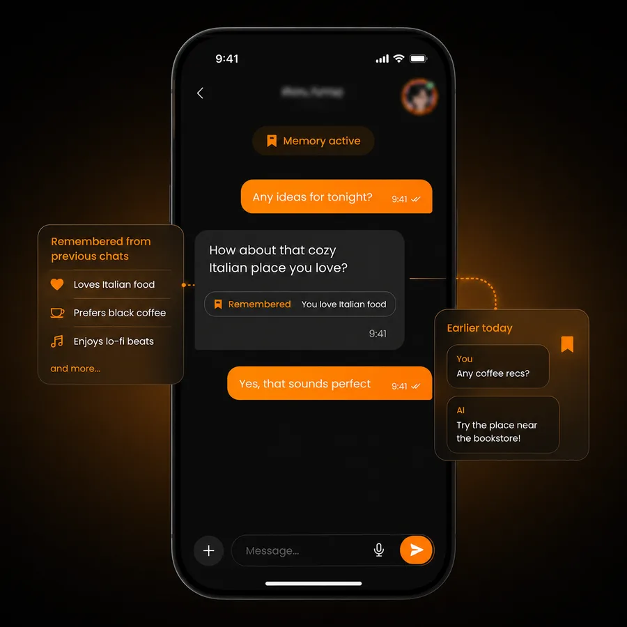 Unlimited Memory & Instant Replies